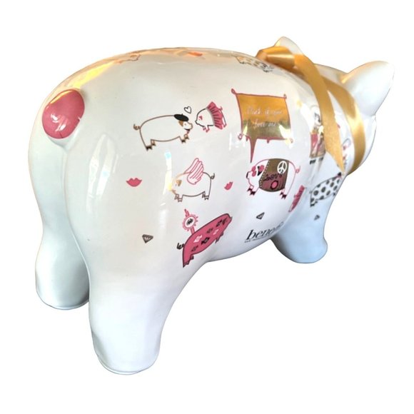 Benefit Cosmetics Piggy Bank 2014 Make Up Designer Ceramic - Picture 4 of 7